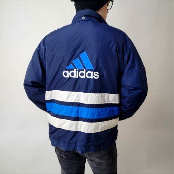 adidas Other - Vintage Y2k adidas Quilted Puffer Jacket Parka - XL